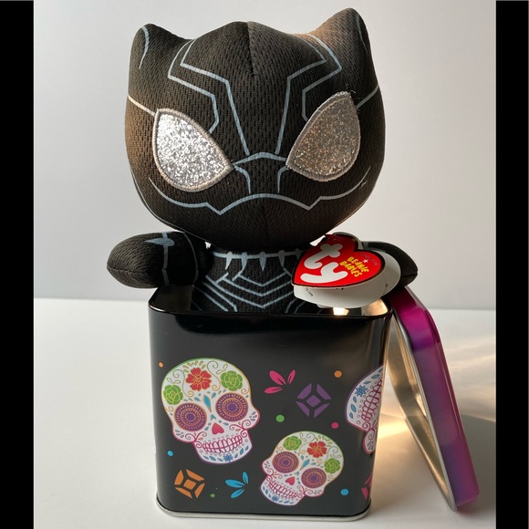 Black Panther Beanie Baby - Picture 1 of 10
